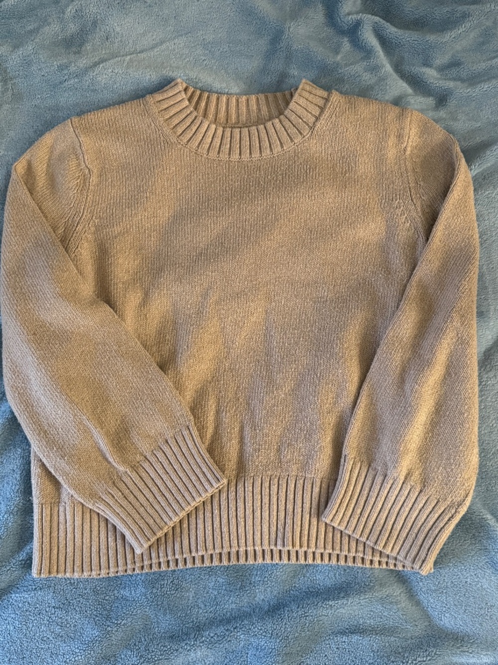 Banana Republic Neutral Camel Knit Sweater | Women’s Small